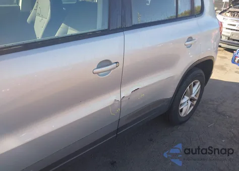 2011 Volkswagen Tiguan S из США, поврежденный, VIN WVGCV7AX6BW510240